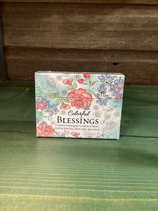 Coloring Cards Colorful Blessings