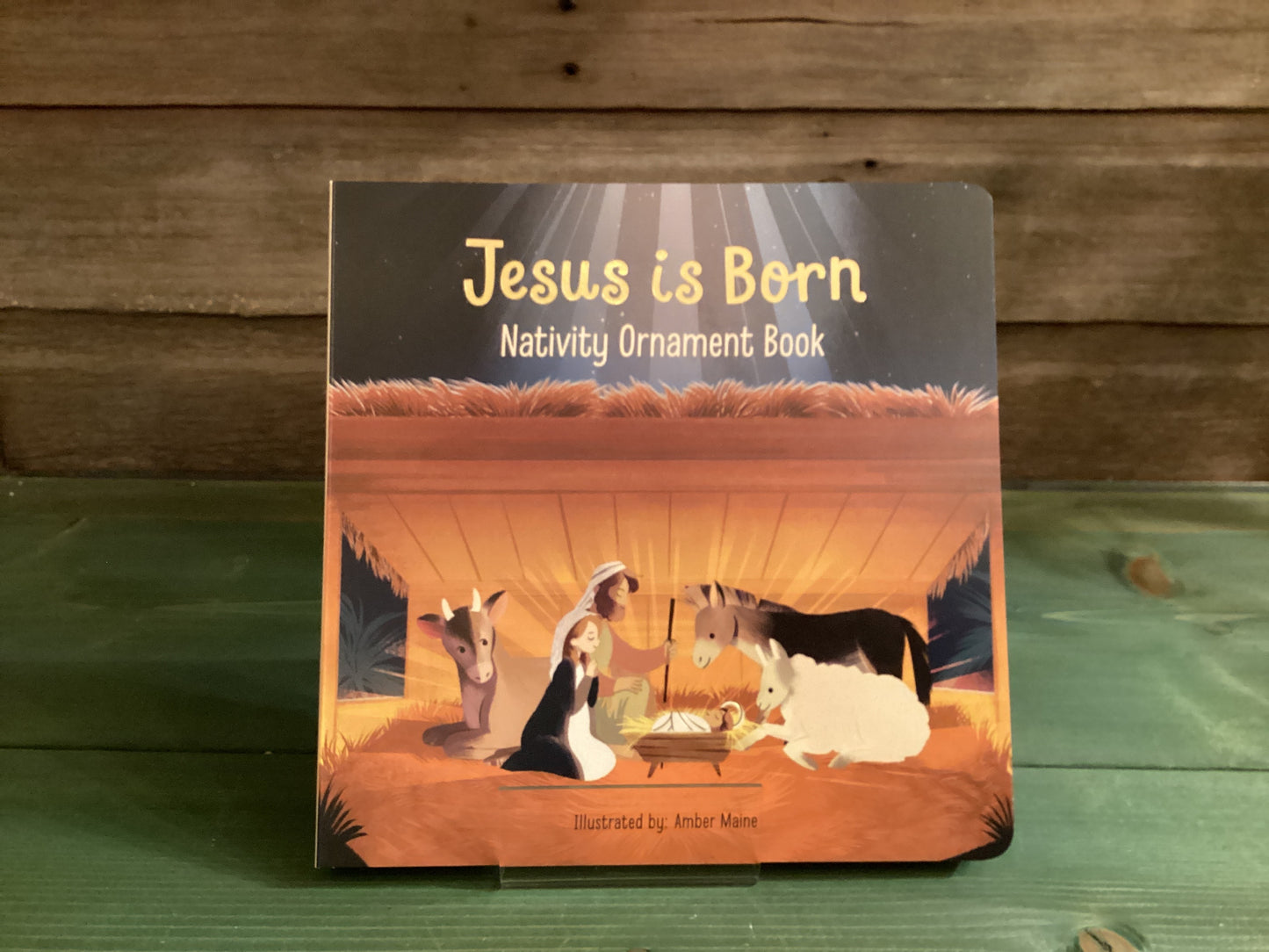 Jesus Is Born Nativity Ornament Book