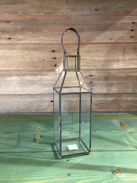 Glass Metal Lantern (sm)