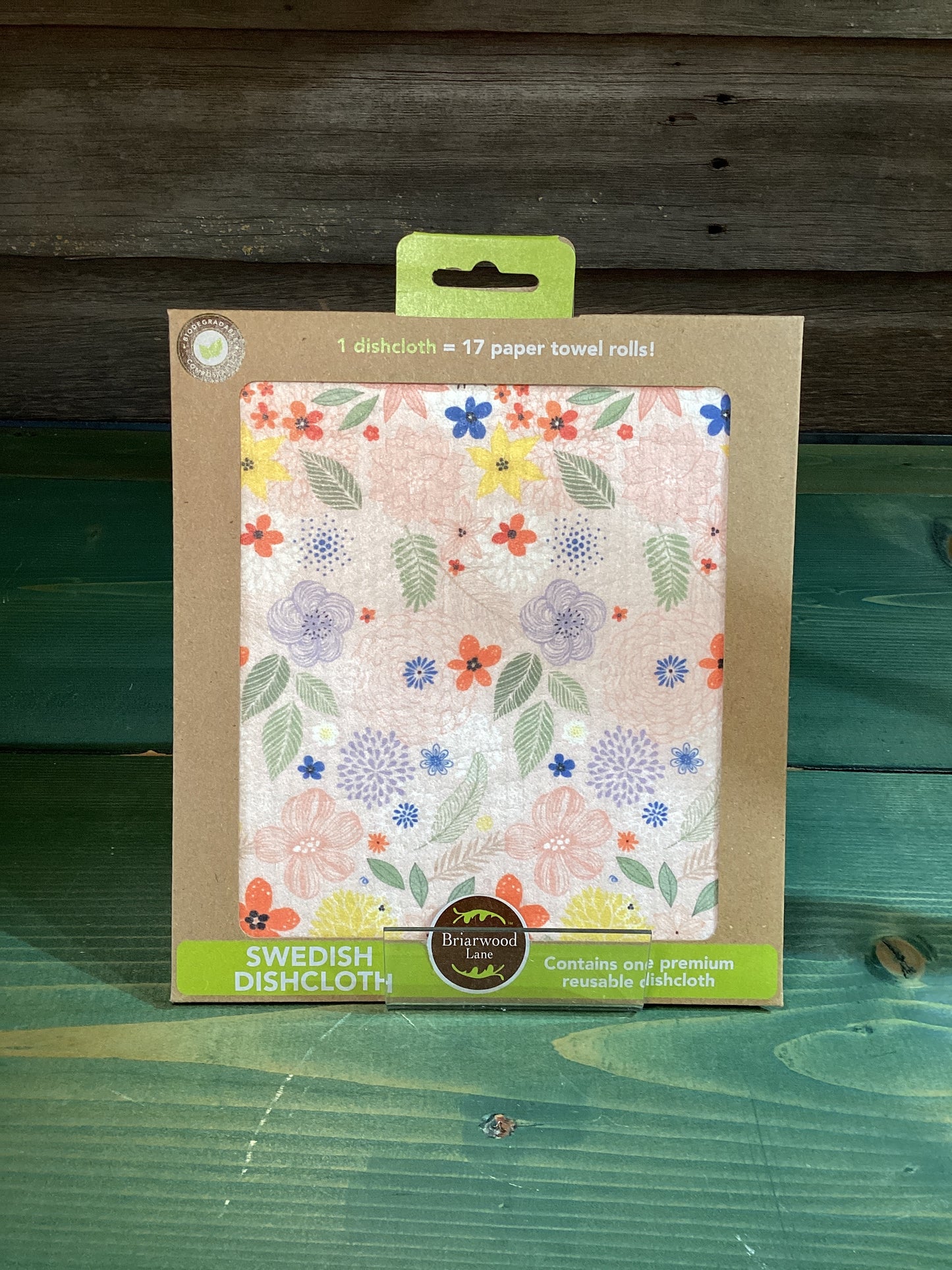 Swedish Dishcloth Colorful Flowers