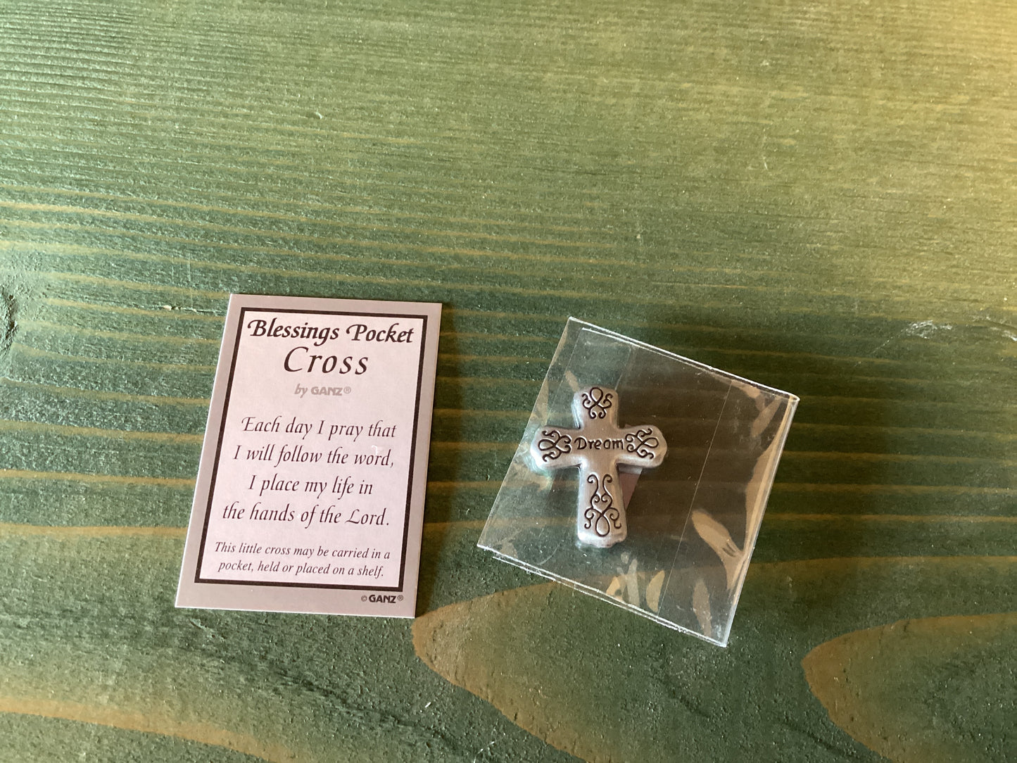 Blessings Pocket Cross Charm