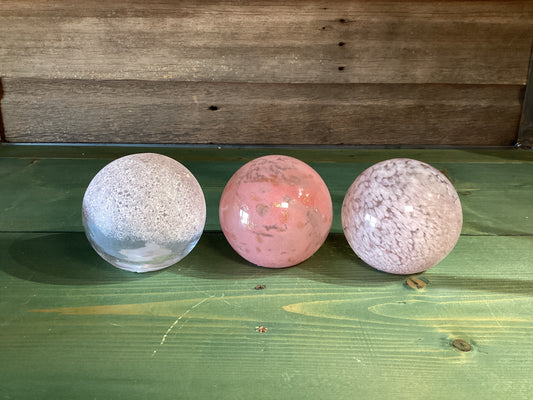 Pink Glass Ball