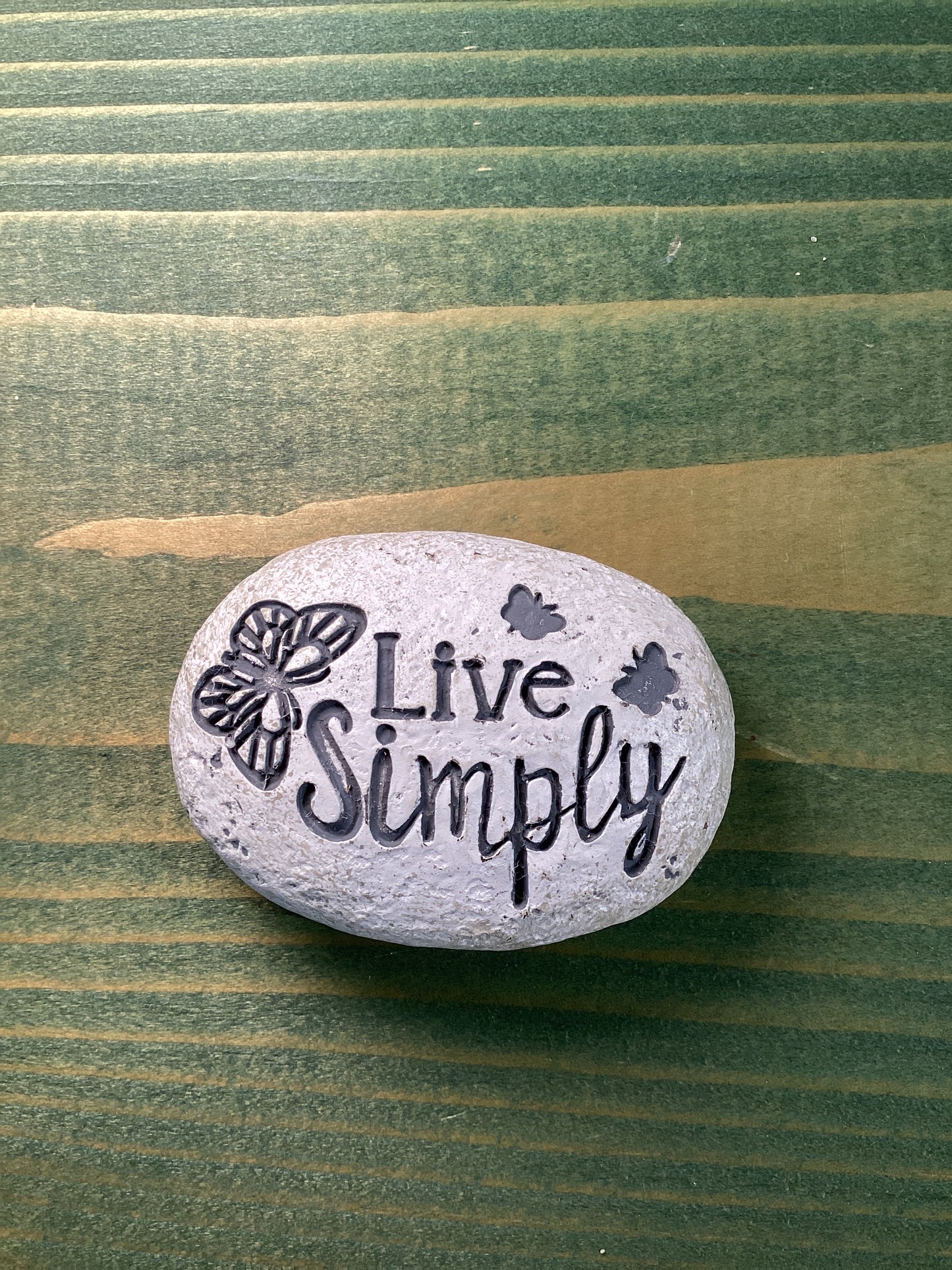 "Live in the Moment" Stone