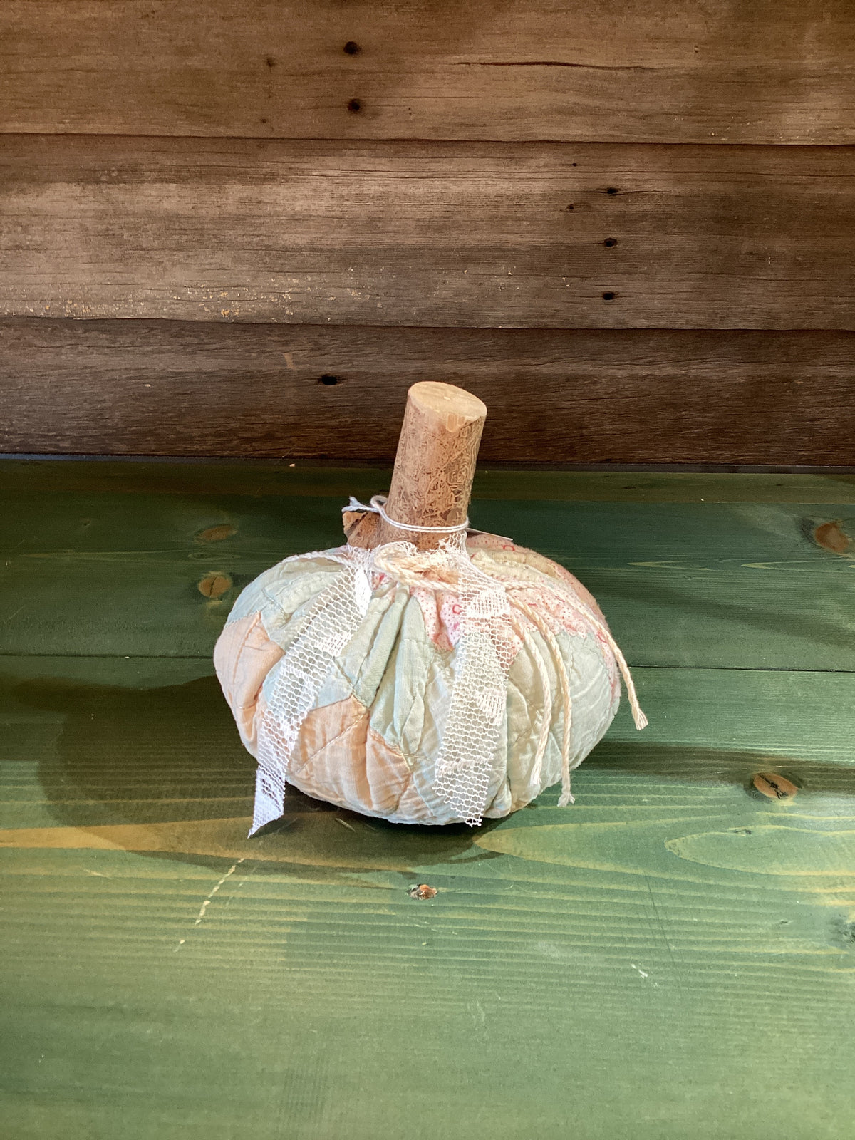 Maude & Maurrine's Handmade Cloth Pumpkin ($15)