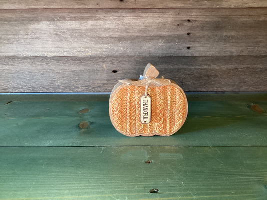 Harvest Pumpkin w/ Tag