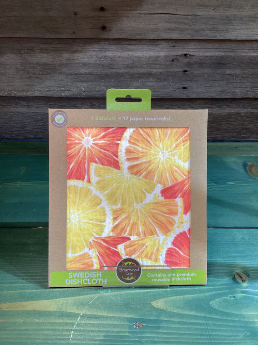 Swedish Dishcloth Sliced Citrus