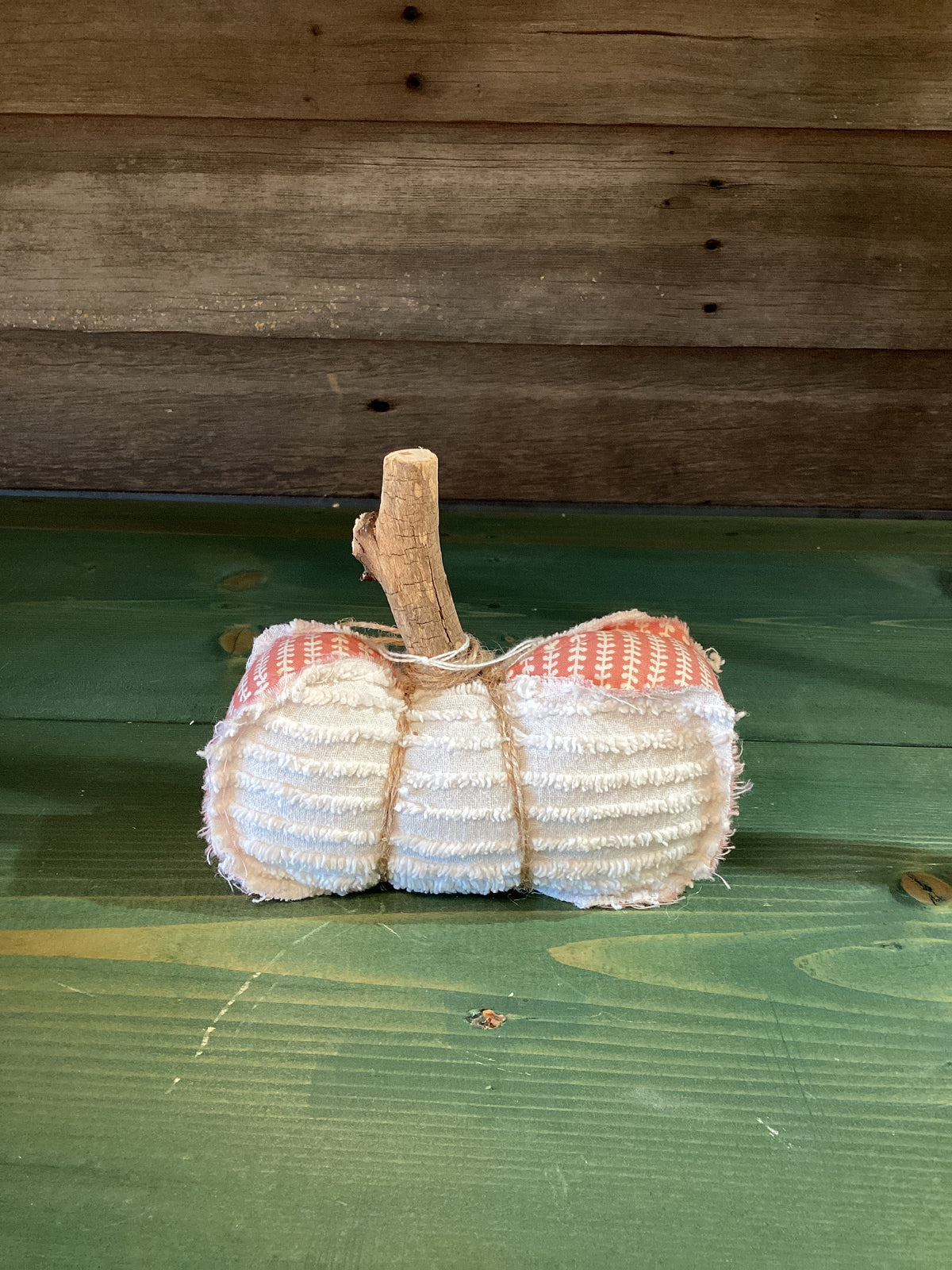 Maude & Maurrine's Handmade Cloth Pumpkin ($8)