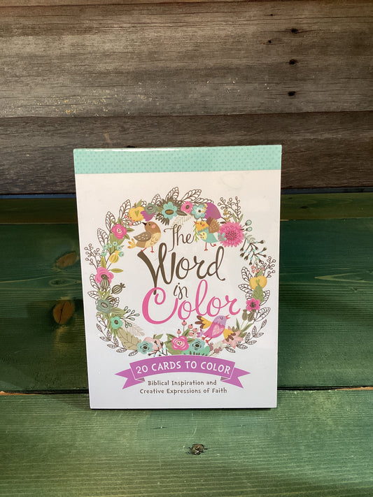 Coloring Cards The World in Color