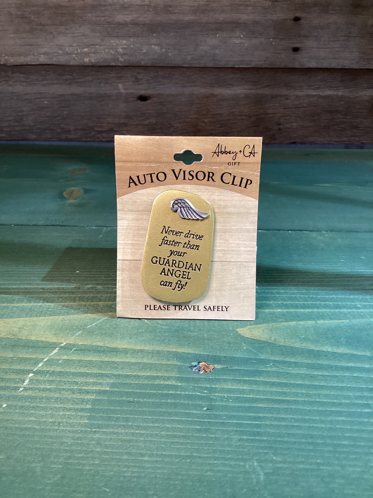 Visor Clip Never Drive Faster…