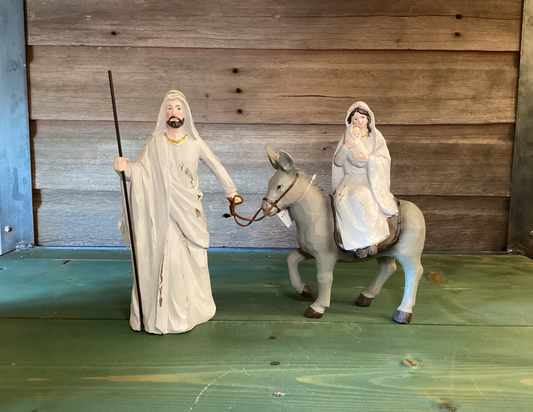 Holy Family w/Donkey