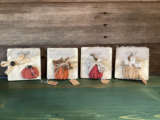 Cindy’s Handmade Fall Magnets