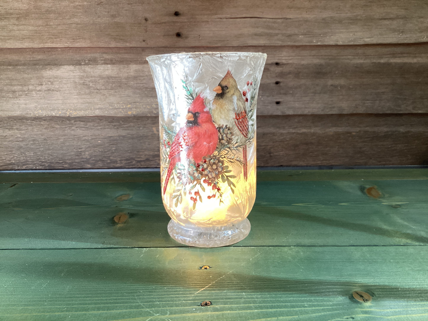 Cardinal Candleholder/Vase