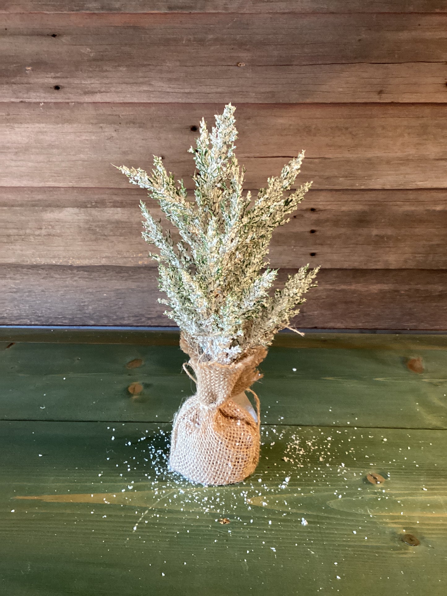 Icy Cedar Tree 12"