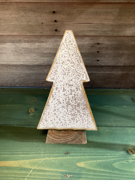 Rustic White Wooden Tree