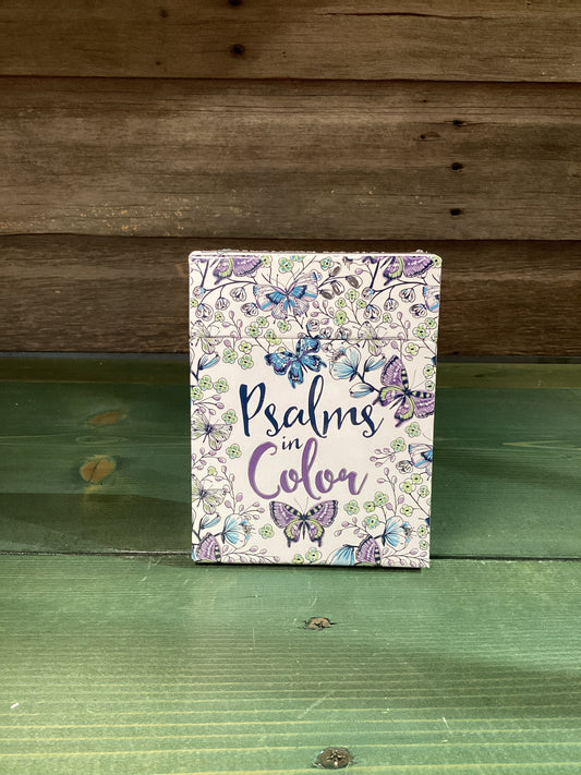 Coloring Cards Psalms in Color