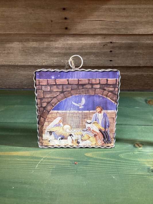 Gallery Stone Nativity