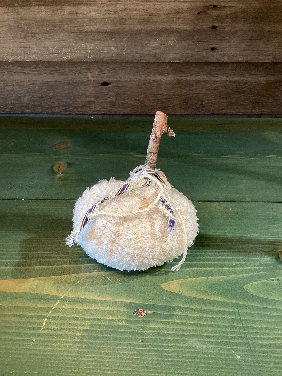 Maude & Maurrine's Handmade Cloth Pumpkin ($5)