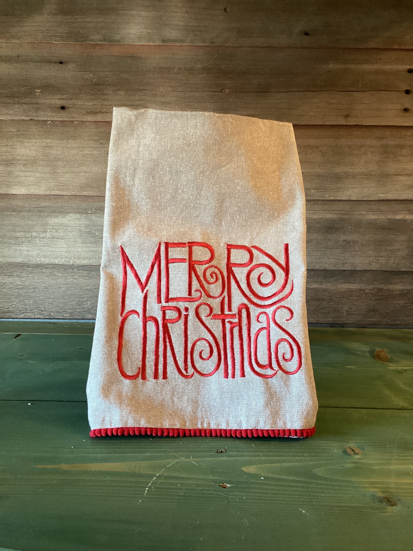 "Merry Christmas" Towel