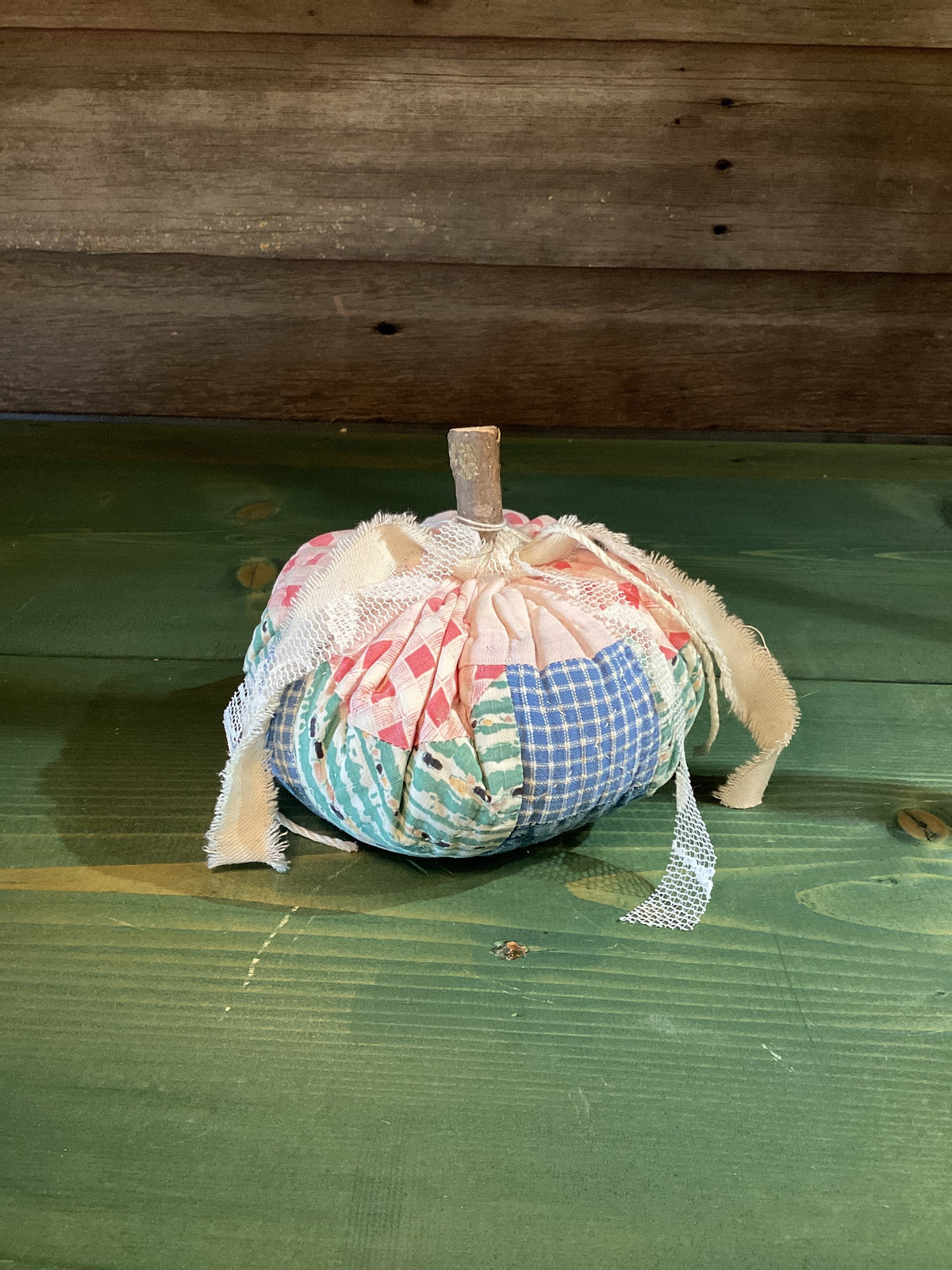 Maude & Maurrine's Handmade Cloth Pumpkin ($15)