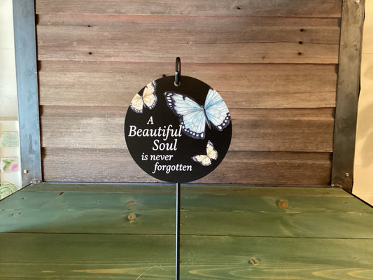 Sympathy Plant Stake A Beautiful Soul