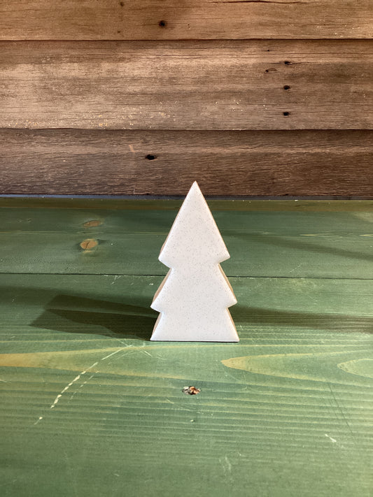 Enamel/Wood Glitter Mini Tree