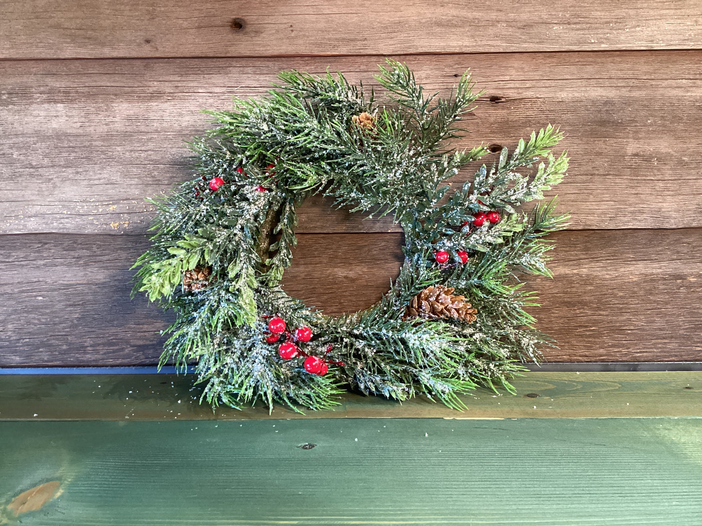 Sullivans Glitter Frosted Berry Wreath