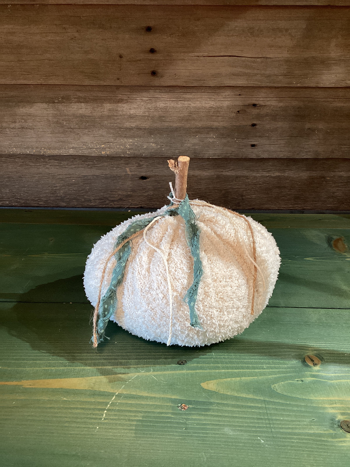 Maude & Maurrine's Handmade Cloth Pumpkin ($10)