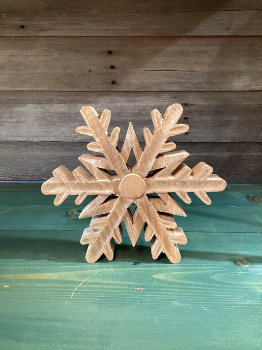 Mango Wood Snowflake (lg)
