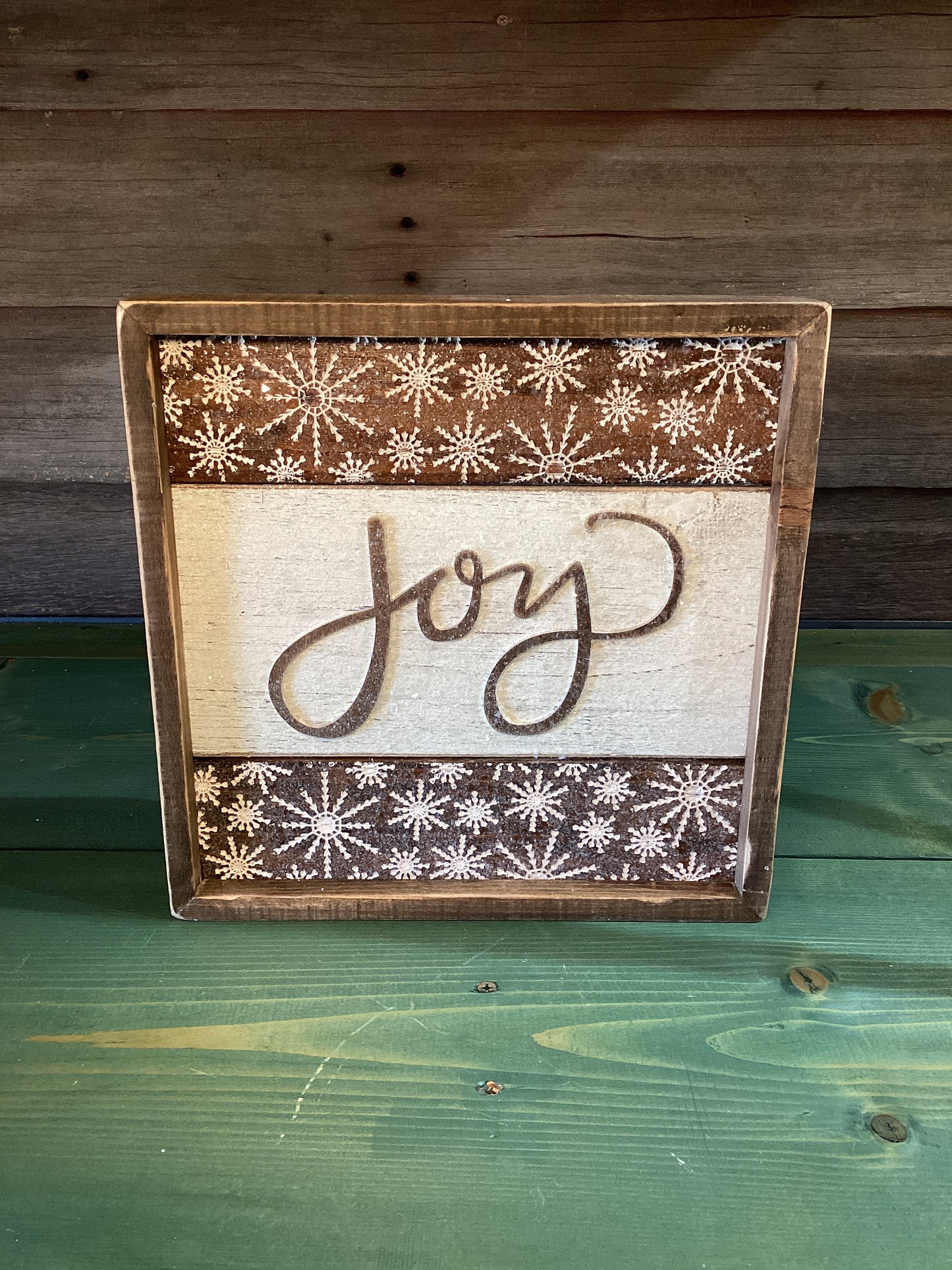 Joy Glitter Sign