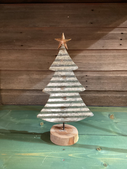 Corrugated Metal Tree (sm)