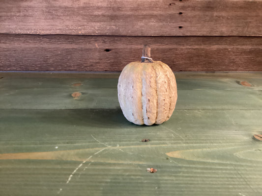 Mini White Tall Pumpkin