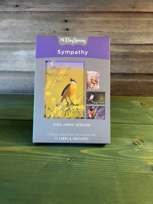 Box Cards Sympathy Birds