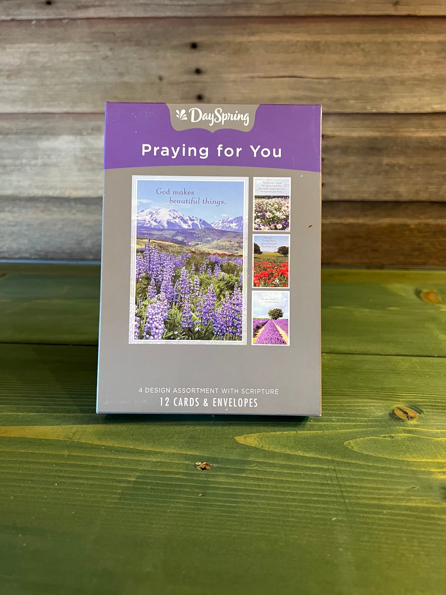 Box Cards Praying Gentle Country Views